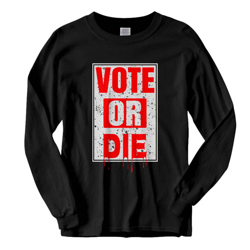 This classic fit Vote Or Die Halloween Art Fresh Best Long Sleeve Shirt is casually elegant and very comfortable. With fine quality print to make one stand out, it's a perfect fit for every occasion.