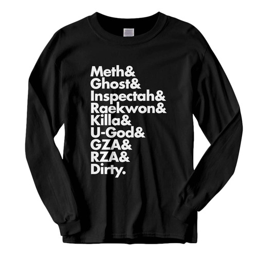 This classic fit Wu Tang Members Fresh Best Long Sleeve Shirt is casually elegant and very comfortable. With fine quality print to make one stand out, it's a perfect fit for every occasion.