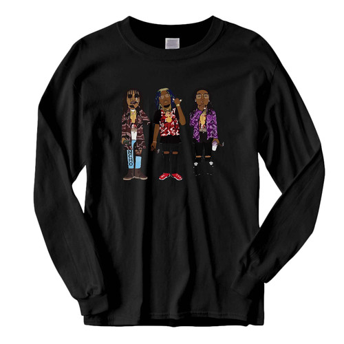This classic fit Young Rich Nation Migos Fresh Best Long Sleeve Shirt is casually elegant and very comfortable. With fine quality print to make one stand out, it's a perfect fit for every occasion.