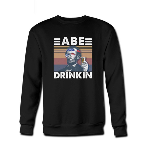 Your abe drinkin Fresh Best Crewneck Sweatshirt just got an update. This super comfortable and lighter weight crewneck will become your favorite go-to sweatshirt. The cozy spandex cuffs and waistband make this pill-resistant sweatshirt a fan favorite.And your group will look and feel their best in this premium ringspun cotton crew.