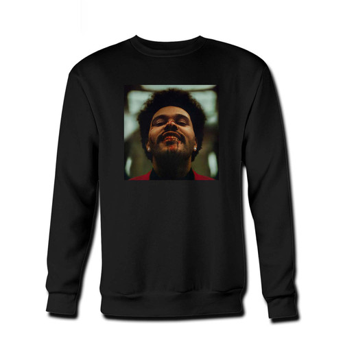 Your After Hours Album Cover The Weeknd Fresh Best Crewneck Sweatshirt just got an update. This super comfortable and lighter weight crewneck will become your favorite go-to sweatshirt. The cozy spandex cuffs and waistband make this pill-resistant sweatshirt a fan favorite.And your group will look and feel their best in this premium ringspun cotton crew.