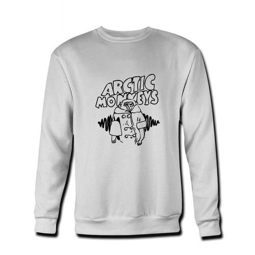 Your Arctic Monkeys Logo Fresh Best Crewneck Sweatshirt just got an update. This super comfortable and lighter weight crewneck will become your favorite go-to sweatshirt. The cozy spandex cuffs and waistband make this pill-resistant sweatshirt a fan favorite.And your group will look and feel their best in this premium ringspun cotton crew.