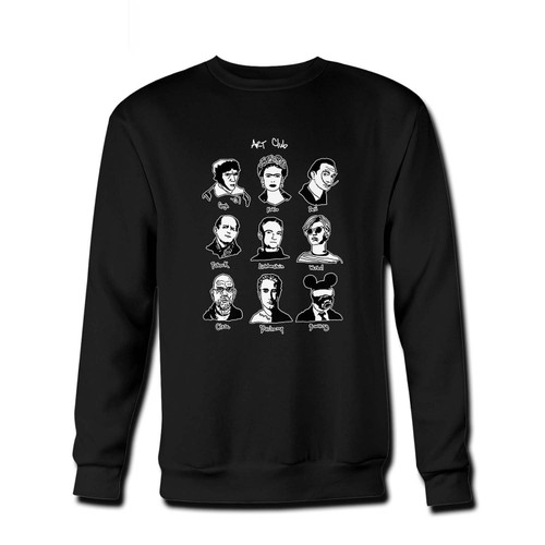 Your art club of famous Fresh Best Crewneck Sweatshirt just got an update. This super comfortable and lighter weight crewneck will become your favorite go-to sweatshirt. The cozy spandex cuffs and waistband make this pill-resistant sweatshirt a fan favorite.And your group will look and feel their best in this premium ringspun cotton crew.