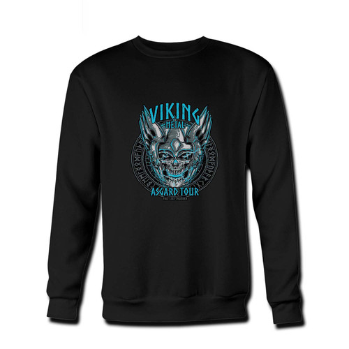 Your Asgard Tour Skull Thor Fresh Best Crewneck Sweatshirt just got an update. This super comfortable and lighter weight crewneck will become your favorite go-to sweatshirt. The cozy spandex cuffs and waistband make this pill-resistant sweatshirt a fan favorite.And your group will look and feel their best in this premium ringspun cotton crew.