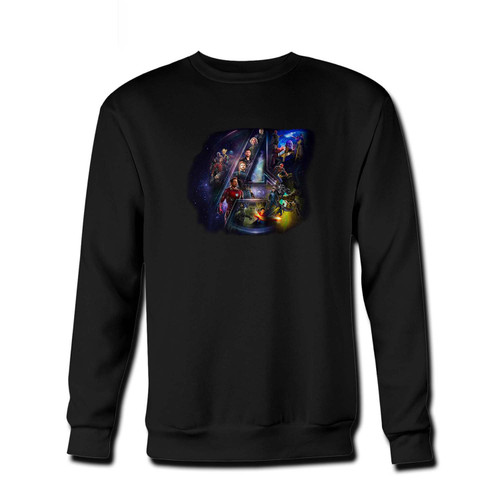 Your Avengers Infinity War Fresh Best Crewneck Sweatshirt just got an update. This super comfortable and lighter weight crewneck will become your favorite go-to sweatshirt. The cozy spandex cuffs and waistband make this pill-resistant sweatshirt a fan favorite.And your group will look and feel their best in this premium ringspun cotton crew.