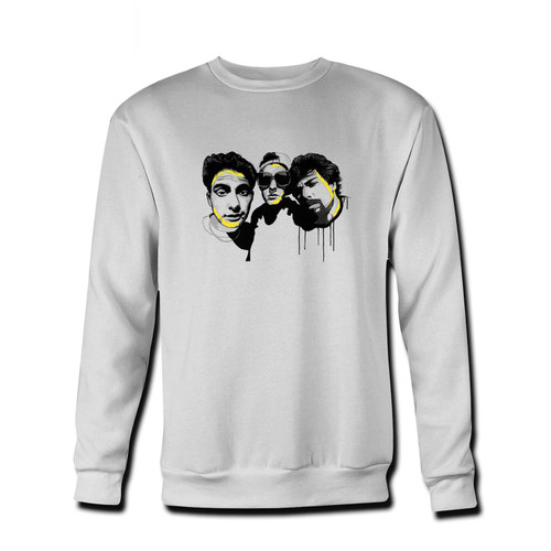 Your beastie boys art Fresh Best Crewneck Sweatshirt just got an update. This super comfortable and lighter weight crewneck will become your favorite go-to sweatshirt. The cozy spandex cuffs and waistband make this pill-resistant sweatshirt a fan favorite.And your group will look and feel their best in this premium ringspun cotton crew.