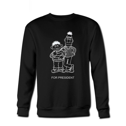 Your Bernie For President Fresh Best Crewneck Sweatshirt just got an update. This super comfortable and lighter weight crewneck will become your favorite go-to sweatshirt. The cozy spandex cuffs and waistband make this pill-resistant sweatshirt a fan favorite.And your group will look and feel their best in this premium ringspun cotton crew.