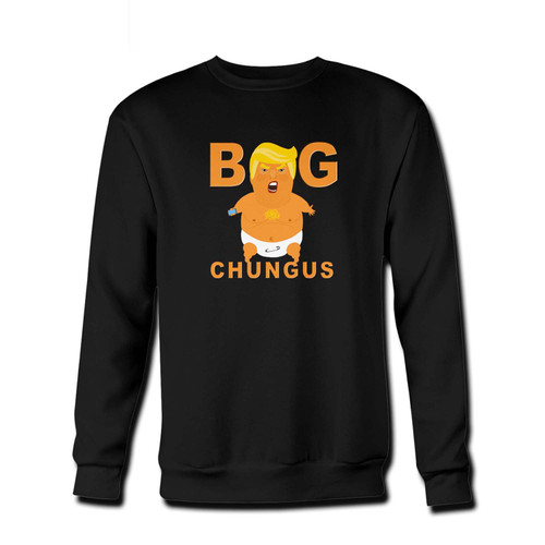 Your Big Chungus Funny Meme Fresh Best Crewneck Sweatshirt just got an update. This super comfortable and lighter weight crewneck will become your favorite go-to sweatshirt. The cozy spandex cuffs and waistband make this pill-resistant sweatshirt a fan favorite.And your group will look and feel their best in this premium ringspun cotton crew.