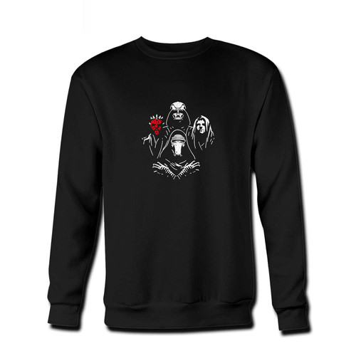 Your Bohemian Dark Side Star Wars Fresh Best Crewneck Sweatshirt just got an update. This super comfortable and lighter weight crewneck will become your favorite go-to sweatshirt. The cozy spandex cuffs and waistband make this pill-resistant sweatshirt a fan favorite.And your group will look and feel their best in this premium ringspun cotton crew.