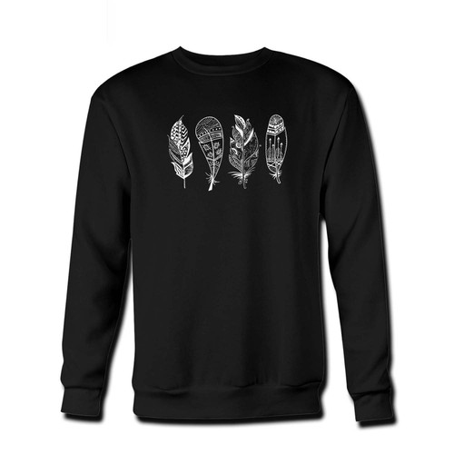 Your boho tribal feather Fresh Best Crewneck Sweatshirt just got an update. This super comfortable and lighter weight crewneck will become your favorite go-to sweatshirt. The cozy spandex cuffs and waistband make this pill-resistant sweatshirt a fan favorite.And your group will look and feel their best in this premium ringspun cotton crew.