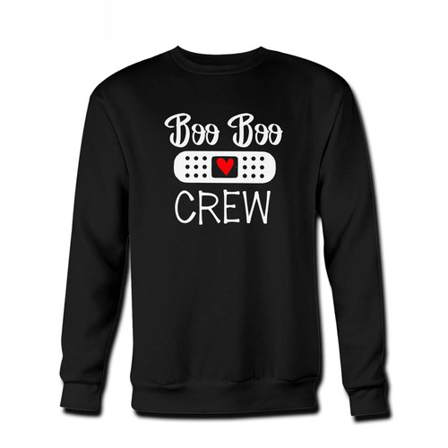 Your Boo Boo Crew Fresh Best Crewneck Sweatshirt just got an update. This super comfortable and lighter weight crewneck will become your favorite go-to sweatshirt. The cozy spandex cuffs and waistband make this pill-resistant sweatshirt a fan favorite.And your group will look and feel their best in this premium ringspun cotton crew.