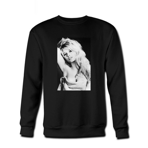 Your Brigitte Bardot Sexy Actress Fresh Best Crewneck Sweatshirt just got an update. This super comfortable and lighter weight crewneck will become your favorite go-to sweatshirt. The cozy spandex cuffs and waistband make this pill-resistant sweatshirt a fan favorite.And your group will look and feel their best in this premium ringspun cotton crew.