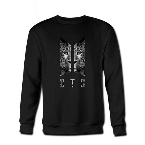 Your Bts Leopard Logo Fresh Best Crewneck Sweatshirt just got an update. This super comfortable and lighter weight crewneck will become your favorite go-to sweatshirt. The cozy spandex cuffs and waistband make this pill-resistant sweatshirt a fan favorite.And your group will look and feel their best in this premium ringspun cotton crew.