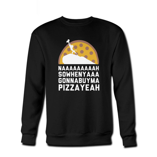 Your Buy Me Pizza King Fresh Best Crewneck Sweatshirt just got an update. This super comfortable and lighter weight crewneck will become your favorite go-to sweatshirt. The cozy spandex cuffs and waistband make this pill-resistant sweatshirt a fan favorite.And your group will look and feel their best in this premium ringspun cotton crew.