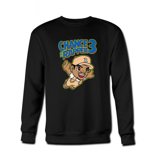 Your Chance The Rapper Super Mario 3 Fresh Best Crewneck Sweatshirt just got an update. This super comfortable and lighter weight crewneck will become your favorite go-to sweatshirt. The cozy spandex cuffs and waistband make this pill-resistant sweatshirt a fan favorite.And your group will look and feel their best in this premium ringspun cotton crew.