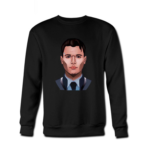 Your Connor Rk800 Art Fresh Best Crewneck Sweatshirt just got an update. This super comfortable and lighter weight crewneck will become your favorite go-to sweatshirt. The cozy spandex cuffs and waistband make this pill-resistant sweatshirt a fan favorite.And your group will look and feel their best in this premium ringspun cotton crew.