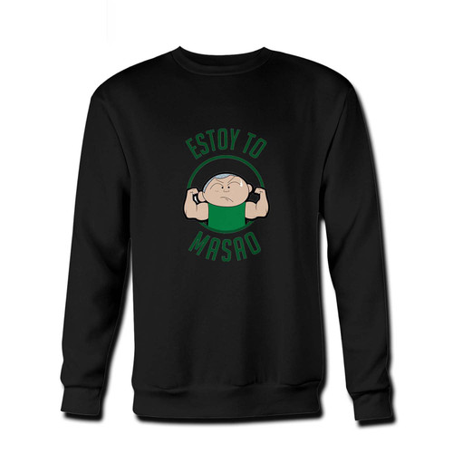 Your Crayon Sinchan Anime Masao Estoy To Masao Fresh Best Crewneck Sweatshirt just got an update. This super comfortable and lighter weight crewneck will become your favorite go-to sweatshirt. The cozy spandex cuffs and waistband make this pill-resistant sweatshirt a fan favorite.And your group will look and feel their best in this premium ringspun cotton crew.