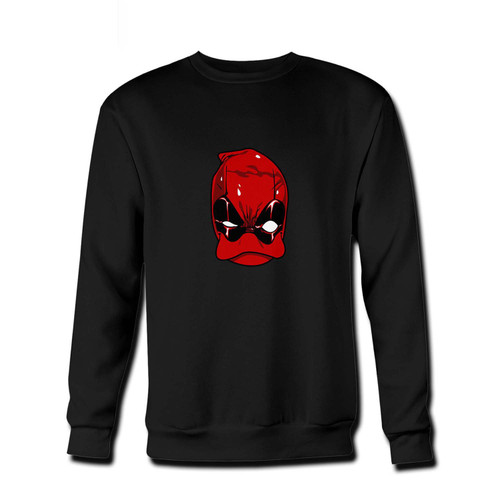Your Deadpool - logo Duckpool Fresh Best Crewneck Sweatshirt just got an update. This super comfortable and lighter weight crewneck will become your favorite go-to sweatshirt. The cozy spandex cuffs and waistband make this pill-resistant sweatshirt a fan favorite.And your group will look and feel their best in this premium ringspun cotton crew.