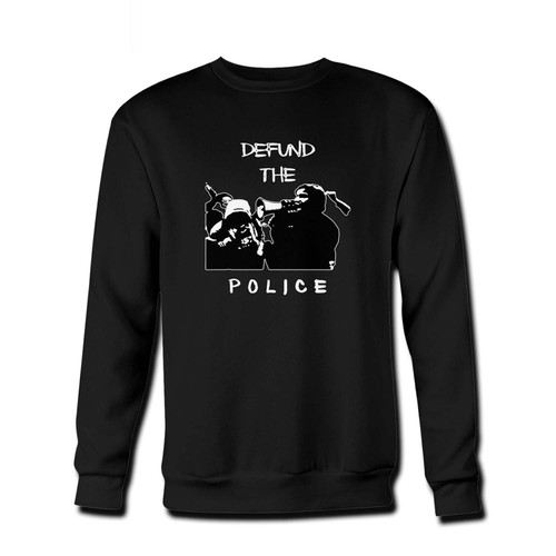Your Defund The Police Fresh Best Crewneck Sweatshirt just got an update. This super comfortable and lighter weight crewneck will become your favorite go-to sweatshirt. The cozy spandex cuffs and waistband make this pill-resistant sweatshirt a fan favorite.And your group will look and feel their best in this premium ringspun cotton crew.