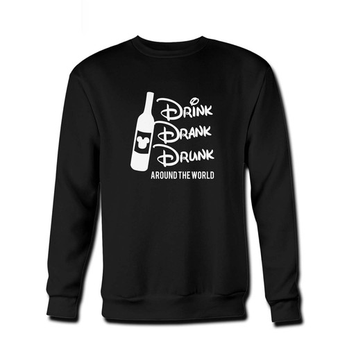 Your Disney Drinking Around The World Fresh Best Crewneck Sweatshirt just got an update. This super comfortable and lighter weight crewneck will become your favorite go-to sweatshirt. The cozy spandex cuffs and waistband make this pill-resistant sweatshirt a fan favorite.And your group will look and feel their best in this premium ringspun cotton crew.
