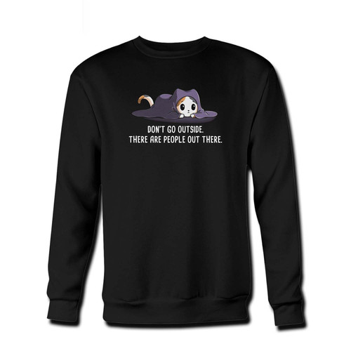 Your Do Not Go Outside Fresh Best Crewneck Sweatshirt just got an update. This super comfortable and lighter weight crewneck will become your favorite go-to sweatshirt. The cozy spandex cuffs and waistband make this pill-resistant sweatshirt a fan favorite.And your group will look and feel their best in this premium ringspun cotton crew.