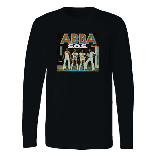 This classic fit abba sos cover long sleeve shirt is casually elegant and very comfortable. With fine quality print to make one stand out, it's a perfect fit for every occasion.
