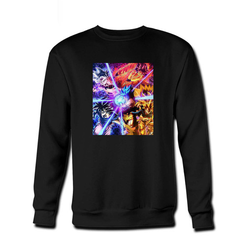 Your dragon ball super super saiya Fresh Best Crewneck Sweatshirt just got an update. This super comfortable and lighter weight crewneck will become your favorite go-to sweatshirt. The cozy spandex cuffs and waistband make this pill-resistant sweatshirt a fan favorite.And your group will look and feel their best in this premium ringspun cotton crew.