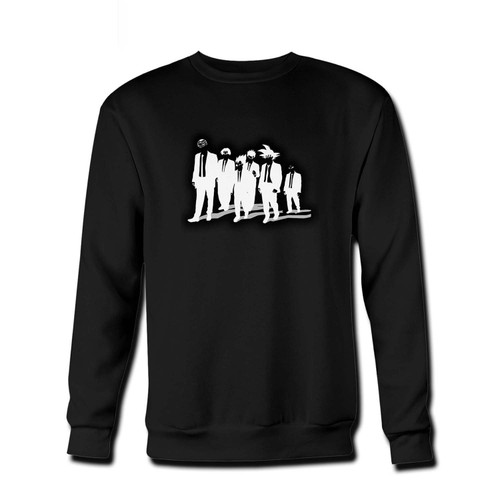 Your dragon ball z reservoir dog goku vegeta Fresh Best Crewneck Sweatshirt just got an update. This super comfortable and lighter weight crewneck will become your favorite go-to sweatshirt. The cozy spandex cuffs and waistband make this pill-resistant sweatshirt a fan favorite.And your group will look and feel their best in this premium ringspun cotton crew.