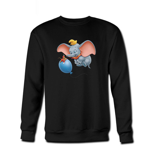 Your Dumbo Disney Baloon Fresh Best Crewneck Sweatshirt just got an update. This super comfortable and lighter weight crewneck will become your favorite go-to sweatshirt. The cozy spandex cuffs and waistband make this pill-resistant sweatshirt a fan favorite.And your group will look and feel their best in this premium ringspun cotton crew.