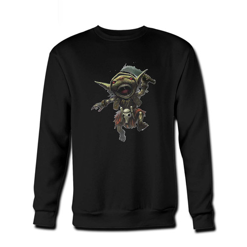 Your Dungeons And Dragons Goblin Fresh Best Crewneck Sweatshirt just got an update. This super comfortable and lighter weight crewneck will become your favorite go-to sweatshirt. The cozy spandex cuffs and waistband make this pill-resistant sweatshirt a fan favorite.And your group will look and feel their best in this premium ringspun cotton crew.
