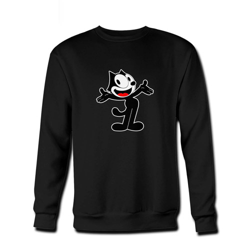 Your Felix The Cat Inky and Winky Fresh Best Crewneck Sweatshirt just got an update. This super comfortable and lighter weight crewneck will become your favorite go-to sweatshirt. The cozy spandex cuffs and waistband make this pill-resistant sweatshirt a fan favorite.And your group will look and feel their best in this premium ringspun cotton crew.