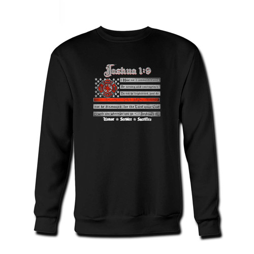 Your firefighter joshua 1 9 Fresh Best Crewneck Sweatshirt just got an update. This super comfortable and lighter weight crewneck will become your favorite go-to sweatshirt. The cozy spandex cuffs and waistband make this pill-resistant sweatshirt a fan favorite.And your group will look and feel their best in this premium ringspun cotton crew.
