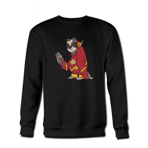 Your Flash Lazy Sloth Fresh Best Crewneck Sweatshirt just got an update. This super comfortable and lighter weight crewneck will become your favorite go-to sweatshirt. The cozy spandex cuffs and waistband make this pill-resistant sweatshirt a fan favorite.And your group will look and feel their best in this premium ringspun cotton crew.