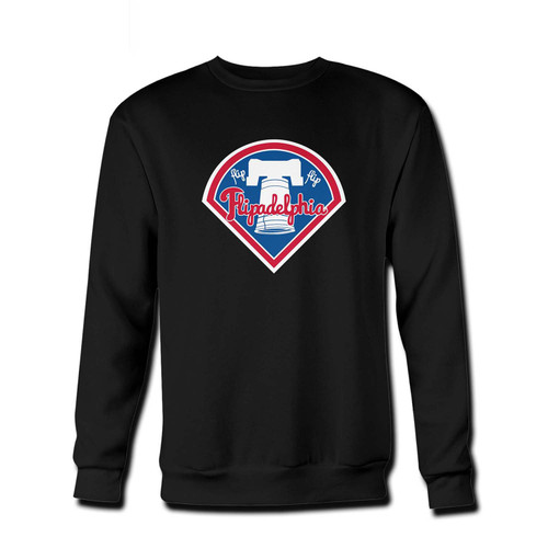 Your Flipadelphia Fresh Best Crewneck Sweatshirt just got an update. This super comfortable and lighter weight crewneck will become your favorite go-to sweatshirt. The cozy spandex cuffs and waistband make this pill-resistant sweatshirt a fan favorite.And your group will look and feel their best in this premium ringspun cotton crew.