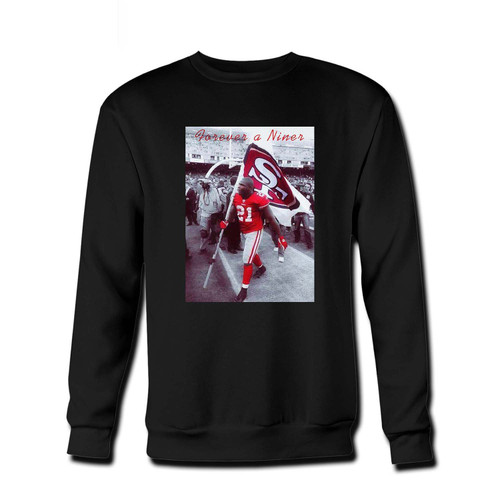 Your Frank Gore Forever A Niner Fresh Best Crewneck Sweatshirt just got an update. This super comfortable and lighter weight crewneck will become your favorite go-to sweatshirt. The cozy spandex cuffs and waistband make this pill-resistant sweatshirt a fan favorite.And your group will look and feel their best in this premium ringspun cotton crew.