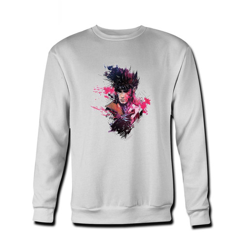 Your Gambit Art Fresh Best Crewneck Sweatshirt just got an update. This super comfortable and lighter weight crewneck will become your favorite go-to sweatshirt. The cozy spandex cuffs and waistband make this pill-resistant sweatshirt a fan favorite.And your group will look and feel their best in this premium ringspun cotton crew.