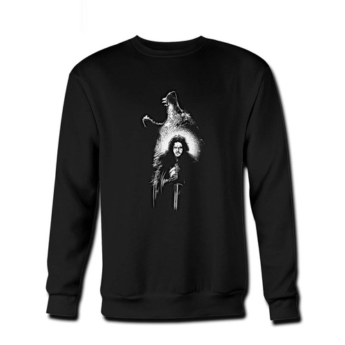 Your Game Of Thrones Jon Snow Fresh Best Crewneck Sweatshirt just got an update. This super comfortable and lighter weight crewneck will become your favorite go-to sweatshirt. The cozy spandex cuffs and waistband make this pill-resistant sweatshirt a fan favorite.And your group will look and feel their best in this premium ringspun cotton crew.