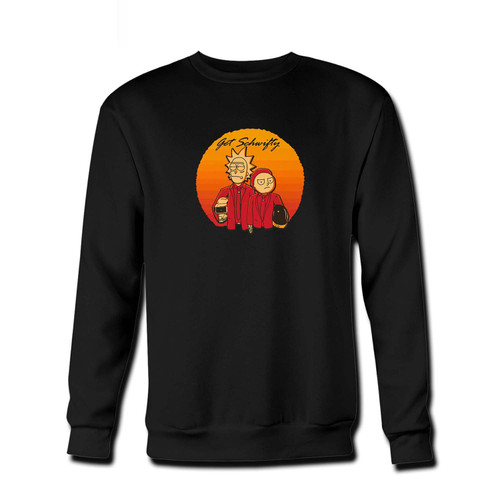Your Get Schwifty Daft Version Rick And Morty Fresh Best Crewneck Sweatshirt just got an update. This super comfortable and lighter weight crewneck will become your favorite go-to sweatshirt. The cozy spandex cuffs and waistband make this pill-resistant sweatshirt a fan favorite.And your group will look and feel their best in this premium ringspun cotton crew.