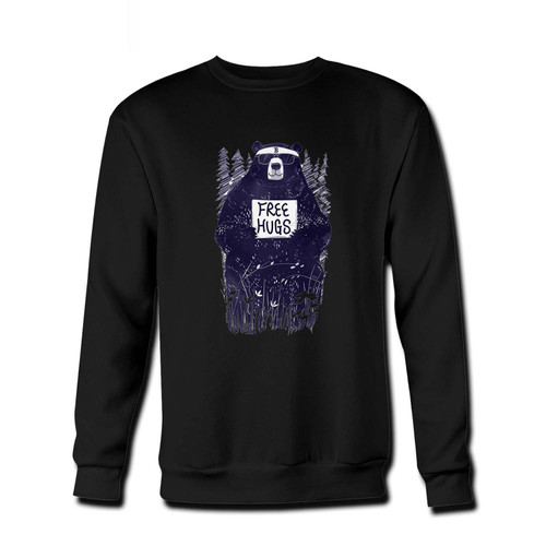 Your Go Outside Worst Case Scenario A Bear Kills You Free Hug Fresh Best Crewneck Sweatshirt just got an update. This super comfortable and lighter weight crewneck will become your favorite go-to sweatshirt. The cozy spandex cuffs and waistband make this pill-resistant sweatshirt a fan favorite.And your group will look and feel their best in this premium ringspun cotton crew.