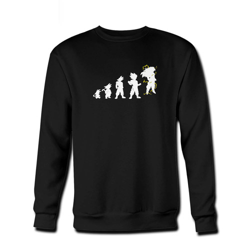 Your Goku Evolution Dragonball Super Fresh Best Crewneck Sweatshirt just got an update. This super comfortable and lighter weight crewneck will become your favorite go-to sweatshirt. The cozy spandex cuffs and waistband make this pill-resistant sweatshirt a fan favorite.And your group will look and feel their best in this premium ringspun cotton crew.