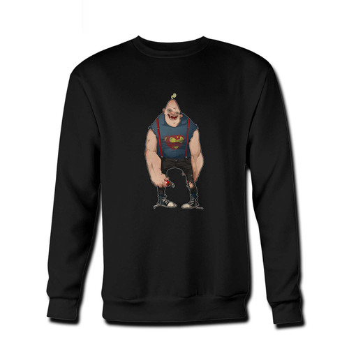 Your Goonies Fresh Best Crewneck Sweatshirt just got an update. This super comfortable and lighter weight crewneck will become your favorite go-to sweatshirt. The cozy spandex cuffs and waistband make this pill-resistant sweatshirt a fan favorite.And your group will look and feel their best in this premium ringspun cotton crew.