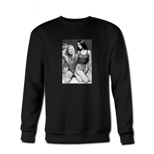 Your Gregg Allman, Allman Brothers Cher Fresh Best Crewneck Sweatshirt just got an update. This super comfortable and lighter weight crewneck will become your favorite go-to sweatshirt. The cozy spandex cuffs and waistband make this pill-resistant sweatshirt a fan favorite.And your group will look and feel their best in this premium ringspun cotton crew.