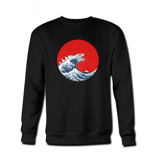 Your Hokusai Kaiju Fresh Best Crewneck Sweatshirt just got an update. This super comfortable and lighter weight crewneck will become your favorite go-to sweatshirt. The cozy spandex cuffs and waistband make this pill-resistant sweatshirt a fan favorite.And your group will look and feel their best in this premium ringspun cotton crew.
