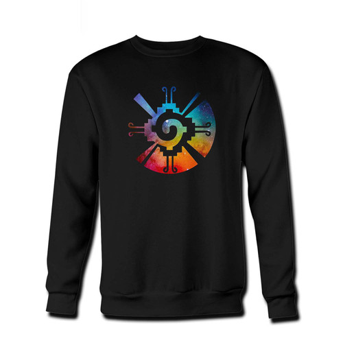 Your Hunab Ku Aztec Mayan Galaxy Fresh Best Crewneck Sweatshirt just got an update. This super comfortable and lighter weight crewneck will become your favorite go-to sweatshirt. The cozy spandex cuffs and waistband make this pill-resistant sweatshirt a fan favorite.And your group will look and feel their best in this premium ringspun cotton crew.