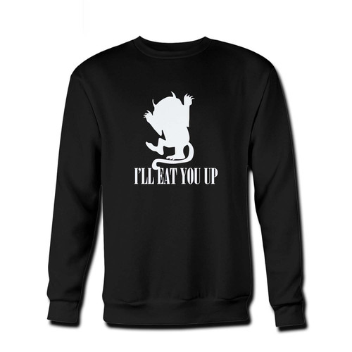 Your I'll Eat You Up Fresh Best Crewneck Sweatshirt just got an update. This super comfortable and lighter weight crewneck will become your favorite go-to sweatshirt. The cozy spandex cuffs and waistband make this pill-resistant sweatshirt a fan favorite.And your group will look and feel their best in this premium ringspun cotton crew.
