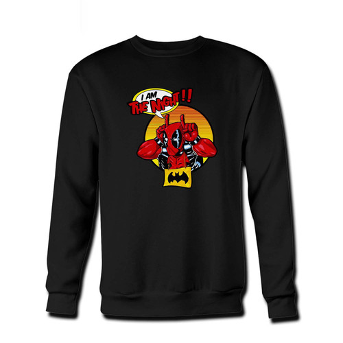 Your Im The Night Fresh Best Crewneck Sweatshirt just got an update. This super comfortable and lighter weight crewneck will become your favorite go-to sweatshirt. The cozy spandex cuffs and waistband make this pill-resistant sweatshirt a fan favorite.And your group will look and feel their best in this premium ringspun cotton crew.