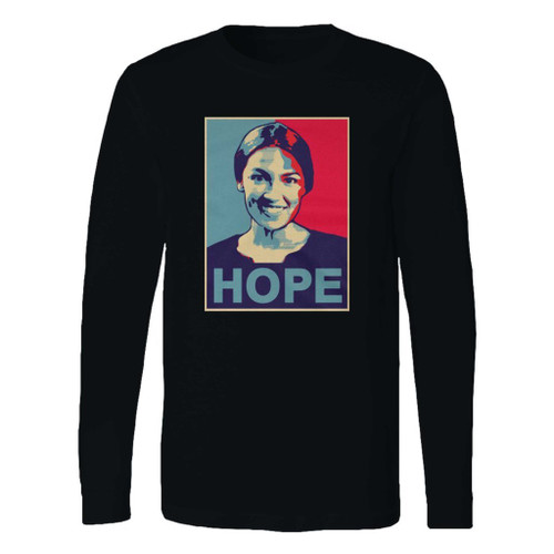 This classic fit alexandria ocasio cortez long sleeve shirt is casually elegant and very comfortable. With fine quality print to make one stand out, it's a perfect fit for every occasion.