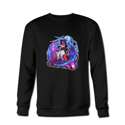 Your Iori Yagami King of Fighters Fresh Best Crewneck Sweatshirt just got an update. This super comfortable and lighter weight crewneck will become your favorite go-to sweatshirt. The cozy spandex cuffs and waistband make this pill-resistant sweatshirt a fan favorite.And your group will look and feel their best in this premium ringspun cotton crew.