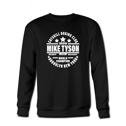 Your Iron Mike Tyson Catskill Boxing Club Fresh Best Crewneck Sweatshirt just got an update. This super comfortable and lighter weight crewneck will become your favorite go-to sweatshirt. The cozy spandex cuffs and waistband make this pill-resistant sweatshirt a fan favorite.And your group will look and feel their best in this premium ringspun cotton crew.