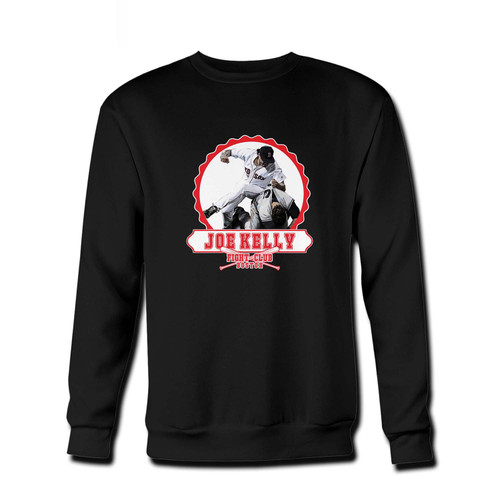 Your Joe Kelly Fight Club Boston Fresh Best Crewneck Sweatshirt just got an update. This super comfortable and lighter weight crewneck will become your favorite go-to sweatshirt. The cozy spandex cuffs and waistband make this pill-resistant sweatshirt a fan favorite.And your group will look and feel their best in this premium ringspun cotton crew.